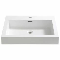 Cheap 🤩 Fresca Nano 24" Integrated Sink/Countertop, White 💯