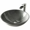 New 😍 VIGO Simply Silver Glass Vessel Bathroom Sink And Niko Faucet Set 🎉 -Bathroom Sinks Shop cbd1125e0f5a1606 2908 w800 h800 b1 p0