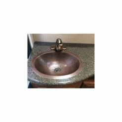 Budget ✔️ SimplyCopper Aged Copper Oval Copper Bathroom Sink, Wine & Whiskey Barrel Sink With Drain 👍 -Bathroom Sinks Shop ccd143e80e739463 4160 w800 h800 b0 p0