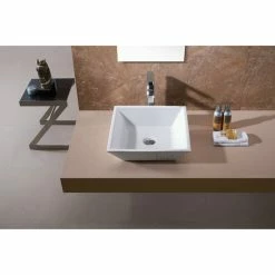 Cheapest ๐ Luxier CS-006 Flat Square Bathroom Ceramic Vessel Sink Art Basin In White โญ 13 Cheapest ๐ Luxier CS-006 Flat Square Bathroom Ceramic Vessel Sink Art Basin In White โญ -Bathroom Sinks Shop cfa1deac01b3e1d7 1405 w800 h800 b0 p0