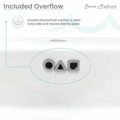 Buy ๐งจ Swiss Madison St. Tropez 24"x18" Ceramic Wall Hung Sink With Right Side Faucet Mount ๐คฉ 23 Buy ๐งจ Swiss Madison St. Tropez 24"x18" Ceramic Wall Hung Sink With Right Side Faucet Mount ๐คฉ -Bathroom Sinks Shop cfb125bc02e038d5 2052 w800 h800 b0 p0