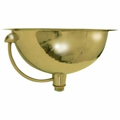Best Pirce 😉 Nantucket Sinks 16.5" 🔨 Hammered Brass Round Undermount Bathroom Sink, Brass 🎁 -Bathroom Sinks Shop d0214d660d921796 1789 w800 h800 b1 p0