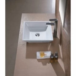 Cheapest ๐ Luxier CS-006 Flat Square Bathroom Ceramic Vessel Sink Art Basin In White โญ 14 Cheapest ๐ Luxier CS-006 Flat Square Bathroom Ceramic Vessel Sink Art Basin In White โญ -Bathroom Sinks Shop d361848801b3e1da 1420 w800 h800 b0 p0
