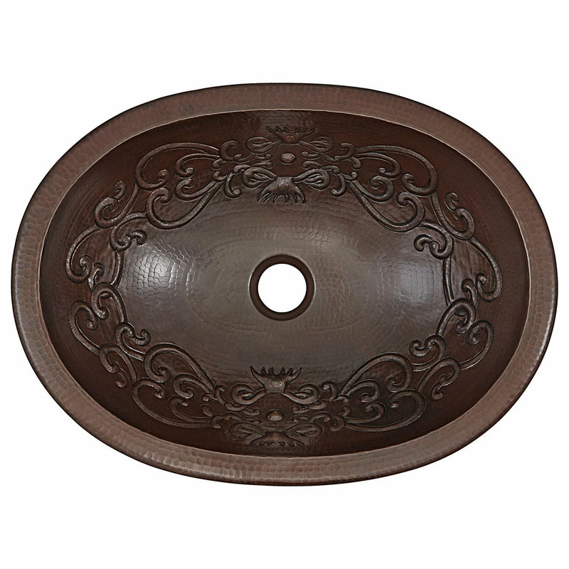 Top 10 ๐ SINKOLOGY Pauling 19" Dual Mount Copper Bath Sink With Scroll Design ๐ 4 Top 10 ๐ SINKOLOGY Pauling 19" Dual Mount Copper Bath Sink With Scroll Design ๐ - Image 2