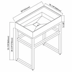 Coupon ✨ Dowell K&B Supplies Gordon 30" Single Bathroom Sink, Sink With Pedestal 👍 -Bathroom Sinks Shop d4a150e60021bd44 7553 w800 h800 b1 p0