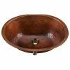 Best Pirce 🔥 SINKOLOGY Freud 20" Handmade Undermount Copper Bath Sink With Overflow 🎉 -Bathroom Sinks Shop d851f79b05ca3714 2365 w800 h800 b1 p0