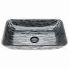 Best Sale 👍 VIGO Rectangular Titanium Glass Vessel Bathroom Sink 👏 -Bathroom Sinks Shop d9617b8b0f59fa06 4975 w800 h800 b1 p0