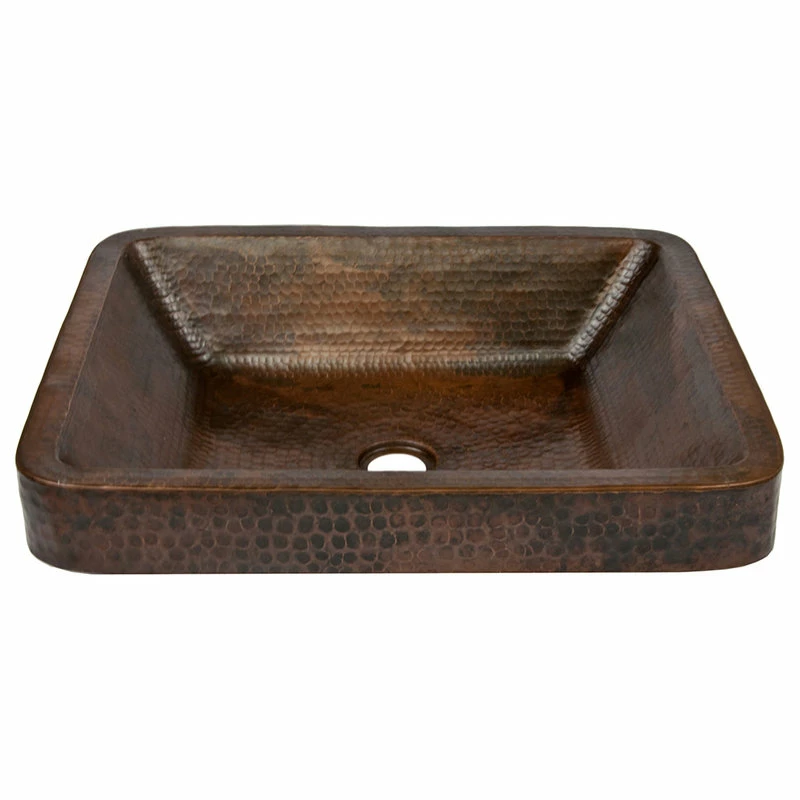 Hot Sale ๐ Premier Copper Products 19" Rectangle ๐ Skirted Vessel ๐จ Hammered Copper Sink, Oil Rubbed Bronze ๐ 7 Hot Sale ๐ Premier Copper Products 19" Rectangle ๐ Skirted Vessel ๐จ Hammered Copper Sink, Oil Rubbed Bronze ๐ - Image 5