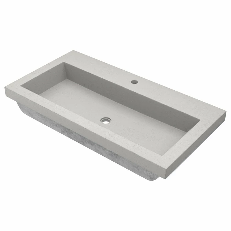 New ๐ Native Trails Trough 3619 Bathroom Sink, Ash, Single Faucet Cutout ๐ 3 New ๐ Native Trails Trough 3619 Bathroom Sink, Ash, Single Faucet Cutout ๐