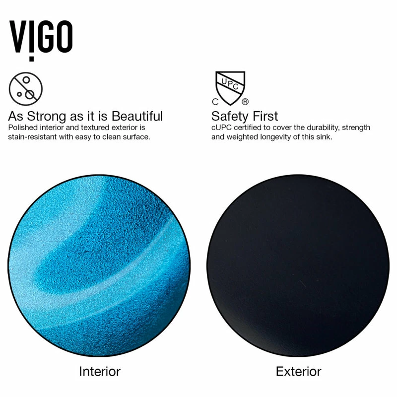 Hot Sale ๐ VIGO Rectangular Turquoise Water Glass Vessel Bathroom Sink And Niko Faucet Set ๐ฏ 12 Hot Sale ๐ VIGO Rectangular Turquoise Water Glass Vessel Bathroom Sink And Niko Faucet Set ๐ฏ - Image 10