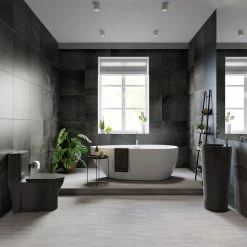 Buy 😉 Swiss Madison Monaco Circular Basin Pedestal Sink, Matte Black ✨ -Bathroom Sinks Shop e0713cda00b658ad 1840 w800 h800 b0 p0