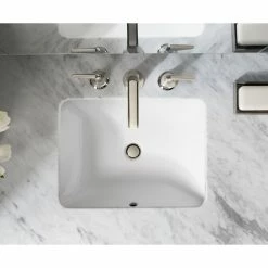 Promo โญ Kohler K-20000 Caxton Rectangle 20-1/4" Undermount Bathroom Sink - White ๐ 8 Promo โญ Kohler K-20000 Caxton Rectangle 20-1/4" Undermount Bathroom Sink - White ๐ -Bathroom Sinks Shop e35192a60d39e88c 7272 w800 h800 b0 p0