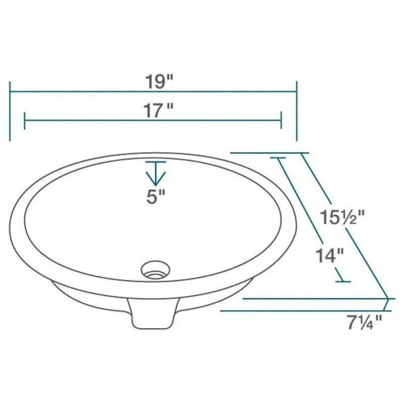 Outlet ๐ MR Direct Sinks And Faucets UPM Undermount Porcelain Sink, White, No Additional Accessories ๐ 5 Outlet ๐ MR Direct Sinks And Faucets UPM Undermount Porcelain Sink, White, No Additional Accessories ๐ - Image 3