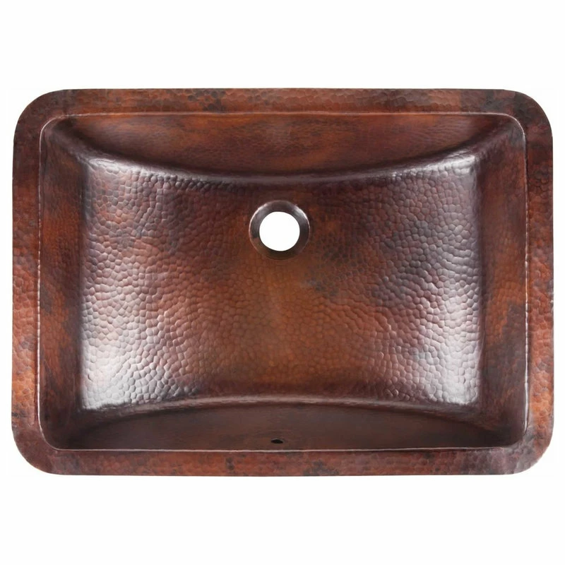 Buy ๐ฏ SINKOLOGY Curie 21" Undermount Handmade Copper Bath Sink With Overflow โ 4 Buy ๐ฏ SINKOLOGY Curie 21" Undermount Handmade Copper Bath Sink With Overflow โ - Image 2