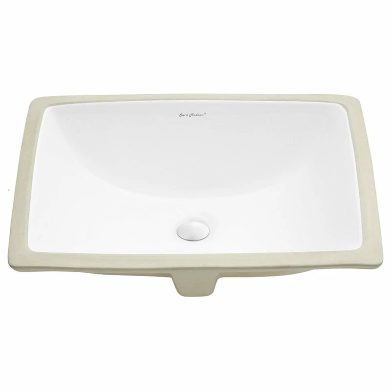 Discount ๐ Swiss Madison Plaisir 18" Rectangular Under-Mount Bathroom Sink ๐ 4 Discount ๐ Swiss Madison Plaisir 18" Rectangular Under-Mount Bathroom Sink ๐ - Image 2