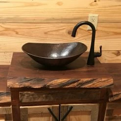 Hot Sale ✔️ SimplyCopper 17" Oval Roman Vessel Copper Bath- Drain Options Available, Lift & Turn Drain 😉 -Bathroom Sinks Shop e8d1cda00e727063 0903 w800 h800 b0 p0