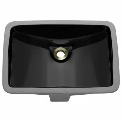 New 👍 MR Direct Sinks And Faucets U1913 Undermount Porcelain Sink, Black, No Additional Accessories ⌛