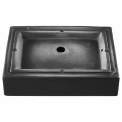 Coupon 😀 Swiss Madison Voltaire Ceramic Rectangle Vessel Sink, Matte Black 😍 -Bathroom Sinks Shop ed1107f800008573 8656 w800 h800 b1 p0