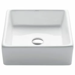 Top 10 💯 Kraus USA, Inc. Elavo Ceramic Square Vessel White Sink 🥰