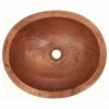 Flash Sale 🎉 Color Y Tradicion Mexican Copper Sink Drop-In Bathroom Sinks 16"x13" Natural Patina 🔥 -Bathroom Sinks Shop efb1d0100a03705e 0122 w800 h800 b1 p0