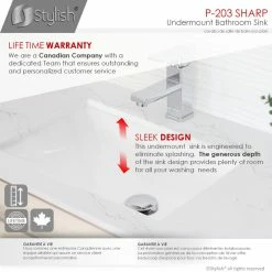 Buy π STYLISH 21" Rectangular Undermount Ceramic Bathroom Sink, 2 Overflow Finishes βοΈ 18 Buy π STYLISH 21" Rectangular Undermount Ceramic Bathroom Sink, 2 Overflow Finishes βοΈ -Bathroom Sinks Shop f071bc7e00439bc4 8508 w800 h800 b0 p0