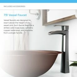 Coupon 😀 MR Direct Sinks And Faucets Single Bowl Copper Sink, Vessel Faucet 🧨 -Bathroom Sinks Shop f301eaf50c41152f 1256 w800 h800 b0 p0