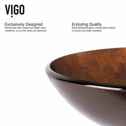 Best deal ๐ VIGO Glass Vessel Bathroom Sink, Russet Glass ๐ 16 Best deal ๐ VIGO Glass Vessel Bathroom Sink, Russet Glass ๐ -Bathroom Sinks Shop f3d145bf0e9ed8b4 9150 w800 h800 b0 p0