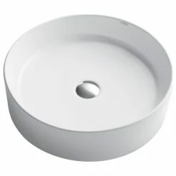 Deals ๐ Kraus USA, Inc. Elavo Ceramic Round Vessel White Sink โ 19 Deals ๐ Kraus USA, Inc. Elavo Ceramic Round Vessel White Sink โ -Bathroom Sinks Shop f8310d090254a79f 6268 w800 h800 b1 p0