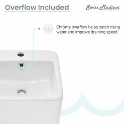 Flash Sale ๐ Swiss Madison Concorde One Piece Pedestal Sink โค๏ธ 21 Flash Sale ๐ Swiss Madison Concorde One Piece Pedestal Sink โค๏ธ -Bathroom Sinks Shop f8613d3000b6598a 6299 w800 h800 b0 p0