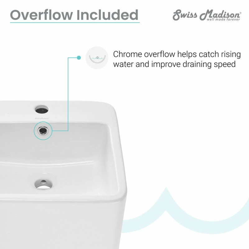 Flash Sale ๐ Swiss Madison Concorde One Piece Pedestal Sink โค๏ธ 11 Flash Sale ๐ Swiss Madison Concorde One Piece Pedestal Sink โค๏ธ - Image 9