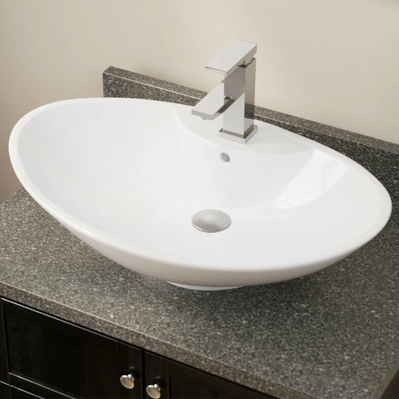 Wholesale π₯ MR Direct Sinks And Faucets V210 Porcelain Vessel Sink, White, Sink Only, No Additional Accessories π 4 Wholesale π₯ MR Direct Sinks And Faucets V210 Porcelain Vessel Sink, White, Sink Only, No Additional Accessories π - Image 2