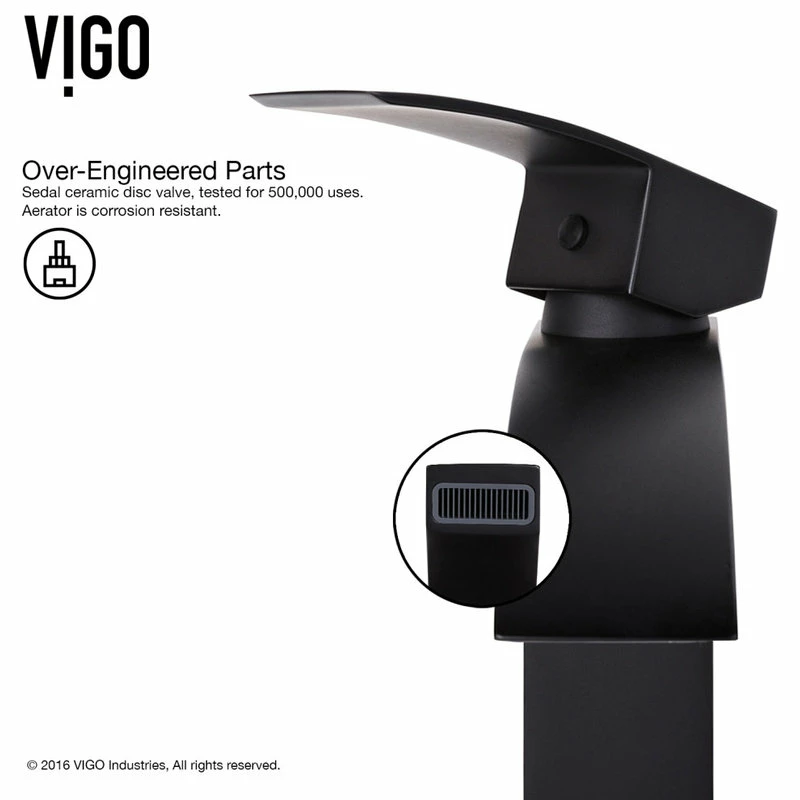 Best deal ๐คฉ VIGO Sheer Black Glass Vessel Sink And Duris Faucet Set, Matte Black ๐ 17 Best deal ๐คฉ VIGO Sheer Black Glass Vessel Sink And Duris Faucet Set, Matte Black ๐ - Image 15