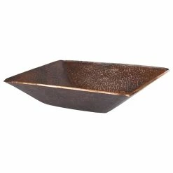 Top 10 🧨 Premier Copper Products 17" Modern Rectangle Hand Forged Old World Copper Vessel Sink ✨ -Bathroom Sinks Shop fb01563200774dc0 5749 w800 h800 b1 p0