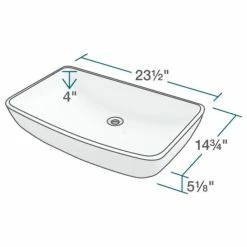 Top 10 ❤️ MR Direct Sinks And Faucets Porcelain Vessel Sink, White, Sink Only, No Additional Accessories ⌛ -Bathroom Sinks Shop fb71b4730c411b17 1279 w800 h800 b1 p0