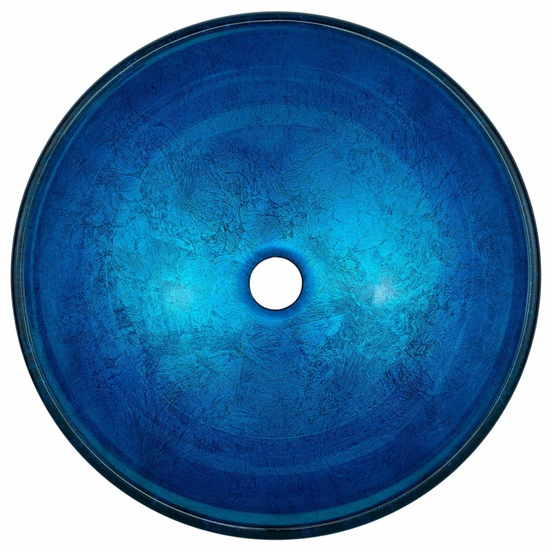 Promo โ๏ธ Swiss Madison Cascade 16.5 Glass Vessel Sink With Faucet, Ocean Blue ๐ 12 Promo โ๏ธ Swiss Madison Cascade 16.5 Glass Vessel Sink With Faucet, Ocean Blue ๐ - Image 10