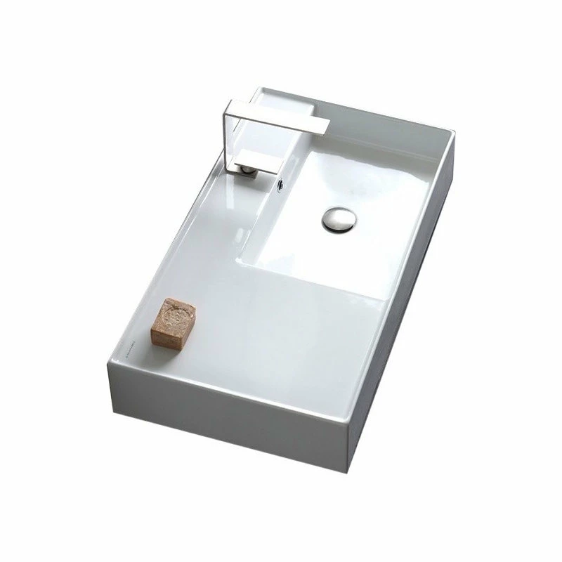 Deals ๐ฏ Scarabeo Ceramiche 32" Ceramic Wall Mount Or Vessel Sink With Counter Space, 1-Hole โญ 3 Deals ๐ฏ Scarabeo Ceramiche 32" Ceramic Wall Mount Or Vessel Sink With Counter Space, 1-Hole โญ