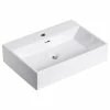Cheap 👍 Altair 24x16.5" Rectangular White Ceramic Vessel Bathroom Vessel Sink ⭐ -Bathroom Sinks Shop ff31d36501c1a044 2820 w800 h800 b1 p0