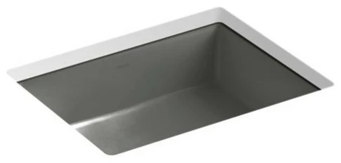 Hot Sale ๐ Kohler Verticyl Rectangle Under-Mount Bathroom Sink, Thunder Grey ๐งจ 3 Hot Sale ๐ Kohler Verticyl Rectangle Under-Mount Bathroom Sink, Thunder Grey ๐งจ