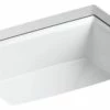 Best Sale ❤️ Kohler K-2355 Kohler K-2355 Archer 19-7/8" Undermount Bathroom, White ✨