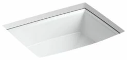 Best Sale ❤️ Kohler K-2355 Kohler K-2355 Archer 19-7/8" Undermount Bathroom, White ✨