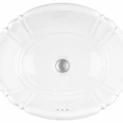 Buy ✨ PROFLO PF1125 17-1/4" Self Rimming Bathroom Sink - White 🛒