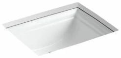Buy 🌟 Kohler Memoirs Under-Mount Bathroom Sink, White 👍