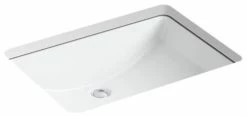 Deals 🛒 Kohler Ladena 23-1/4" X 16-1/4" X 8-1/8" Under-Mount Bathroom Sink, White 🎉