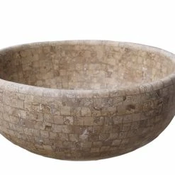 Best reviews of 👏 TashMart Mosaic Natural Stone Vessel Sink, Noce Travertine 👍