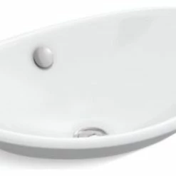 Wholesale ⌛ Kohler Iron Plains Wading Pool Bathroom Sink W/ White Painted Underside, White 😉