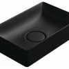 Buy 😀 WS Bath Collections Vision 6042 Bathroom Sink, Matte Black 🔔 -Bathroom Sinks Shop home design 60