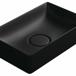 Buy 😀 WS Bath Collections Vision 6042 Bathroom Sink, Matte Black 🔔