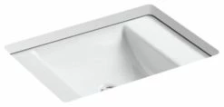 Flash Sale ⭐ Kohler Ledges Under-Mount Bathroom Sink, White 🎁