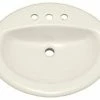 Deals 😉 PROFLO PF20174 20-1/2" Self Rimming (Drop-In) Oval Bathroom Sink - Biscuit 🎉 -Bathroom Sinks Shop home design 69