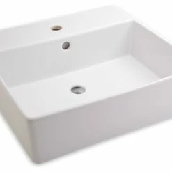 Cheapest 🎁 American Standard Brands American Standard 0552.001 Loft 19-5/8" Fire Clay Vessel Bathroom - White 🌟